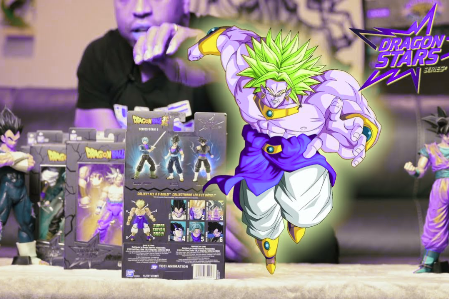 dragon ball z broly figure